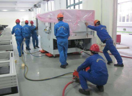 設備搬運工作離不開成華電動搬運車